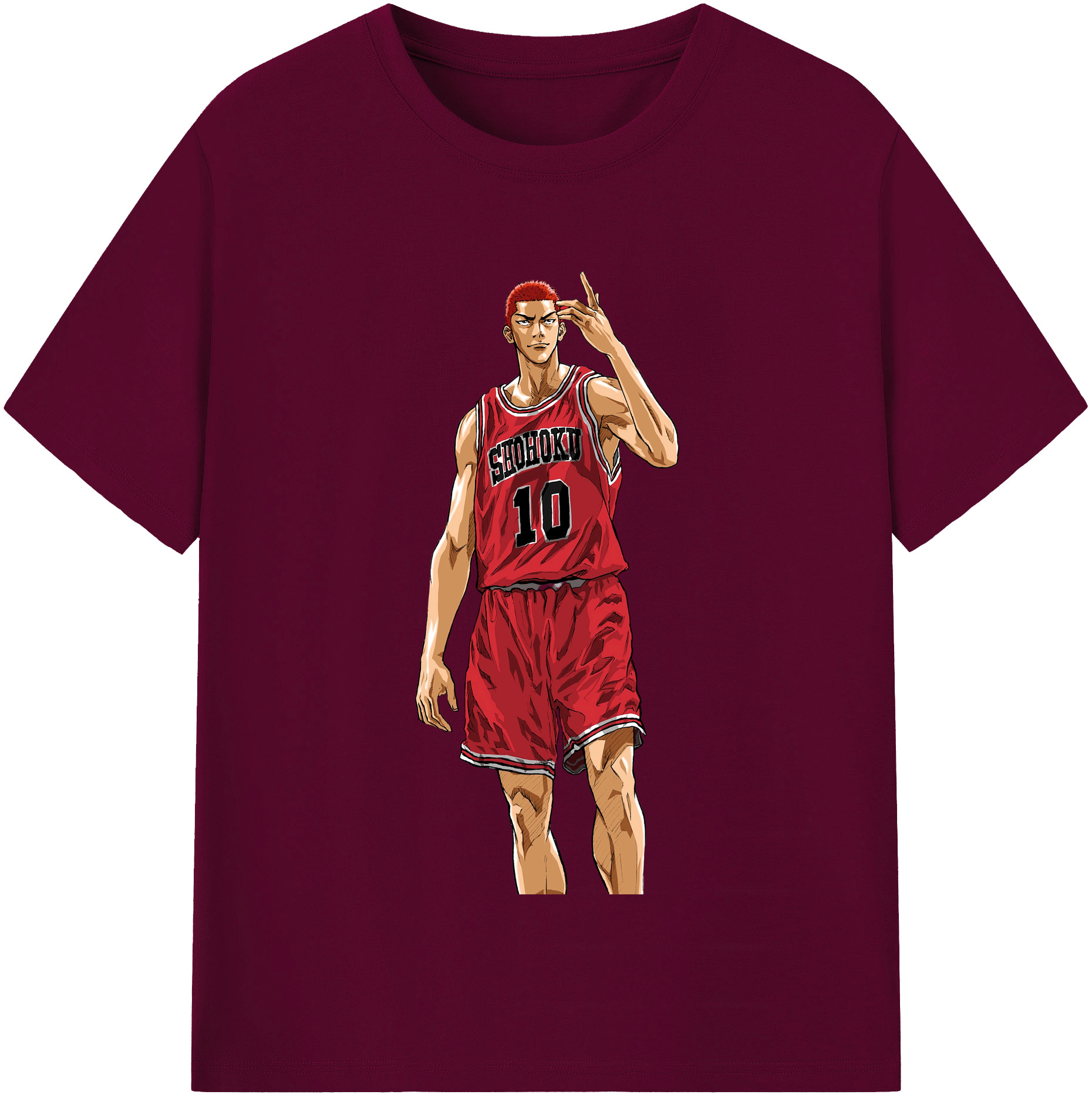 （画像用） SLAM DUNK／スラムダンク レディースカジュアルプリントTシャツ（綿100％）
